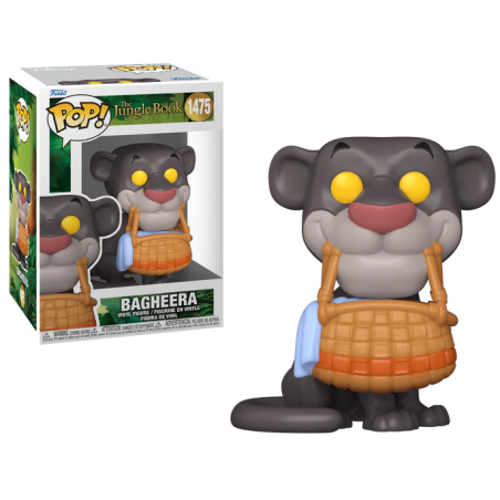 LE LIVRE DE LA JUNGLE - POP Disney N° 1475 - Bagheera avec Panier 