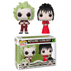 BEETLEJUICE 2 - POP Movies - 2 Pack Beetlejuice & Lydia Deetz 2