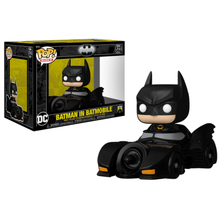 BATMAN 85TH - POP Ride DLX N° 522 - Batman avec Batmobile 