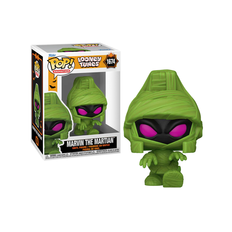 LOONEY TUNES HALLOWEEN - POP Animation N° 1674 - Marvin (Momie) 