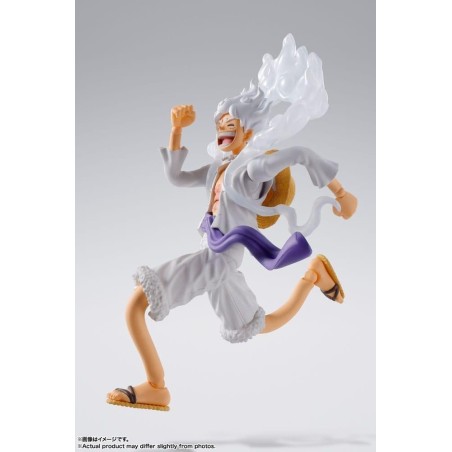 ONE PIECE - Monkey D. Luffy Gear 5 - Figurine S.H. Figuarts 15cm 
