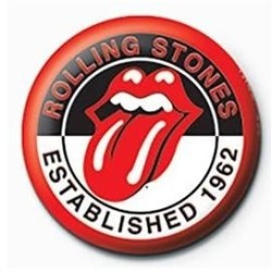 THE ROLLING STONES - Established - Button Badge 25mm 2