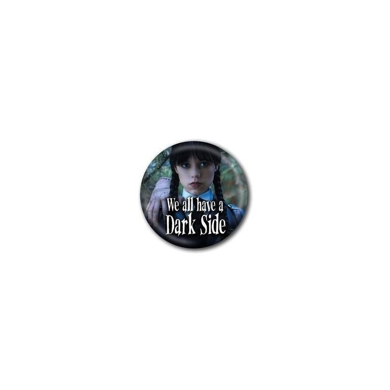 MERCREDI - Dark Side - Button Badge 25mm 