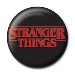 STRANGER THINGS - Logo - Button Badge 25mm 2