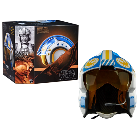 STAR WARS - Electronic Helmet Carson Teva Black Series 