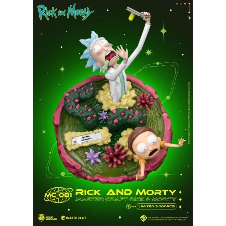 RICK ET MORTY - Rick et Morty - Statuette Master Craft 42cm 