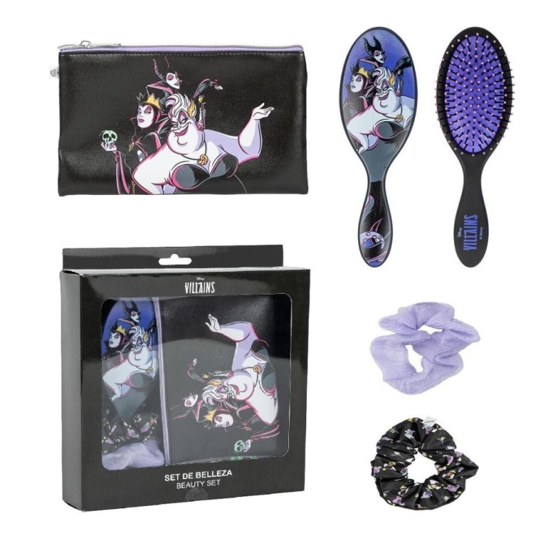 DISNEY VILAINS - Set de Beauté 4pc. 