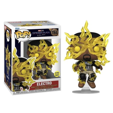 SPIDER-MAN NO WAY HOME - POP Marvel N° 1164 - Electro GITD 