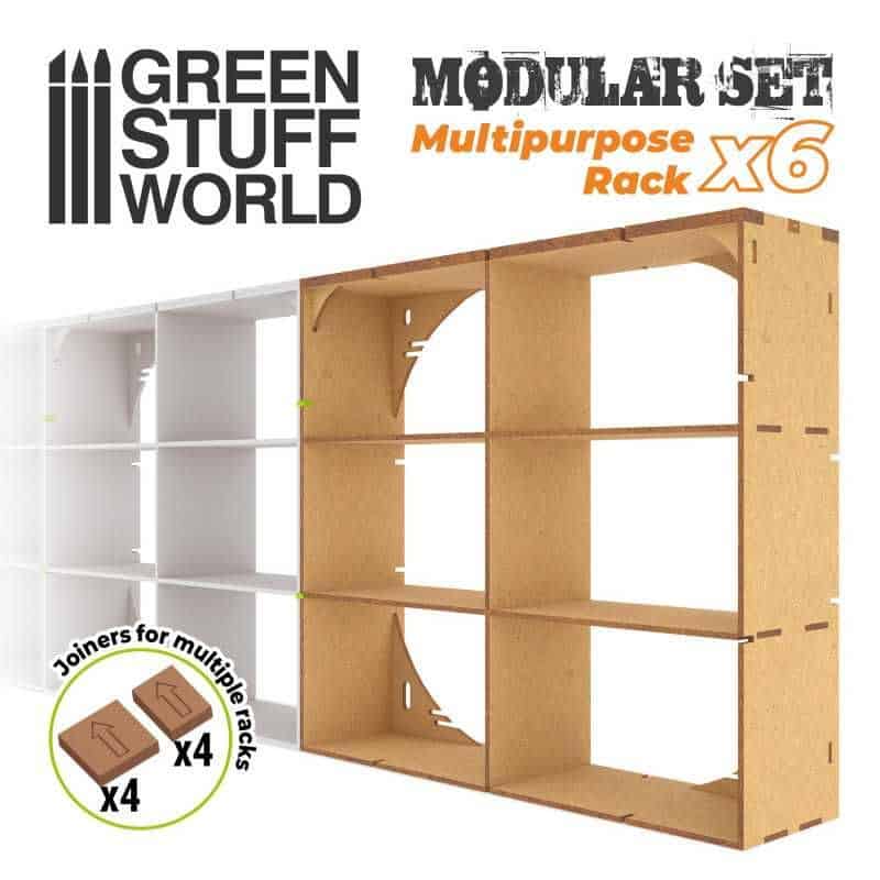 Support multifonctionnel en MDF x6