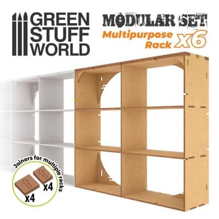 Support multifonctionnel en MDF x6
