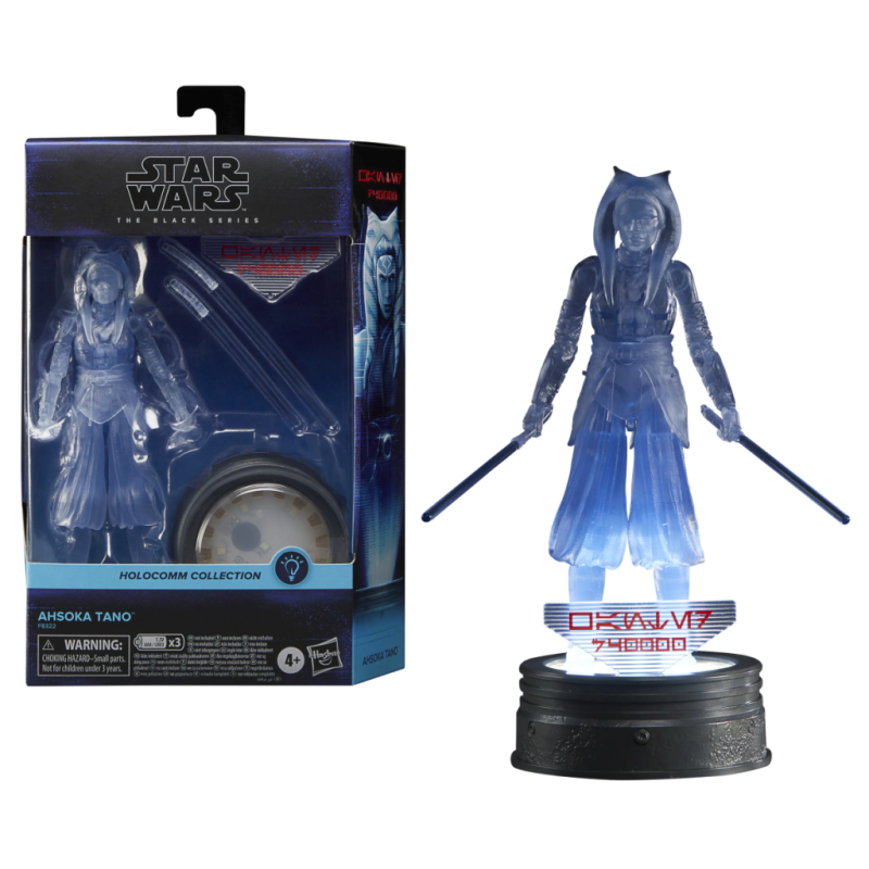 STAR WARS - Ahsoka Tano (Holocomm Coll.) - Figurine Black Series 15cm 