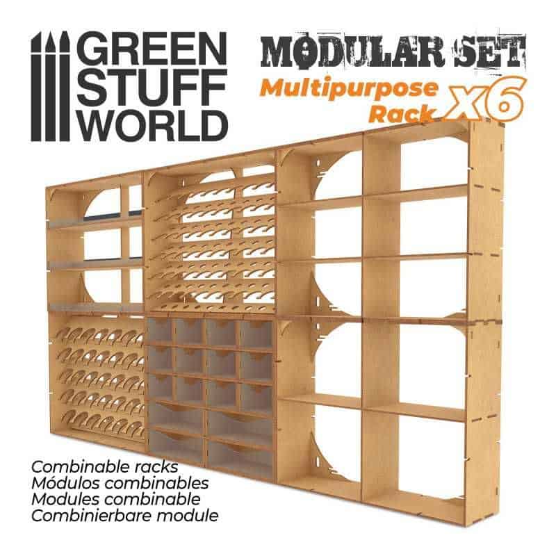 Support multifonctionnel en MDF x6