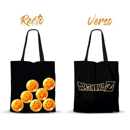 DRAGON BALL Z - 7 Boules de Cristal - Tote Bag Premium '40x33x1cm' 