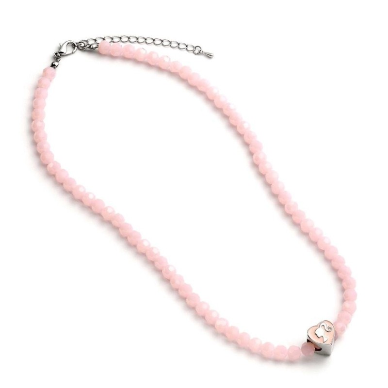 BARBIE - Collier de Perles Rose - Silhouette 