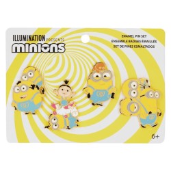 MOI MOCHE ET MECHANT - Variety - Set de 4 Pins 