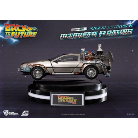 RETOUR VERS LE FUTUR - DeLorean II Flottant "Standard" -Statuette 20cm 