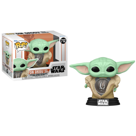 THE MANDALORIAN - POP Star Wars N° 712 - Grogu (Armure) 