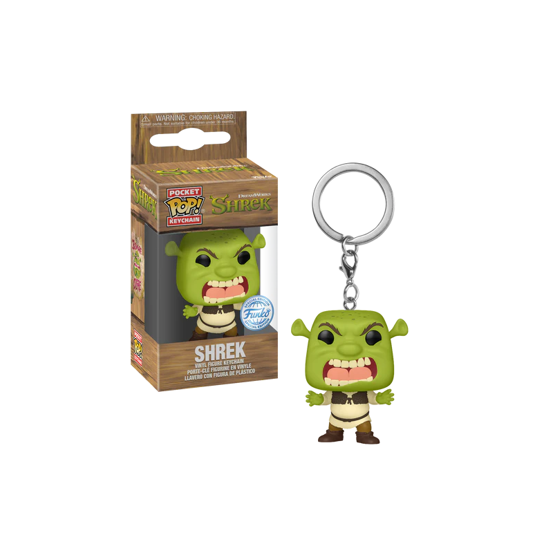 SHREK - Pocket Pop Keychains - Shrek Effrayant 