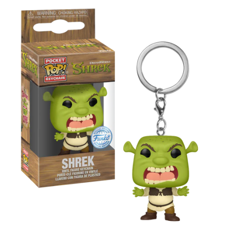 SHREK - Pocket Pop Keychains - Shrek Effrayant 