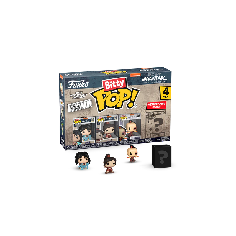 AVATAR LE DERNIER MAITRE DE L'AIR - Bitty Pop 4 Pack 2.5cm - Azula 