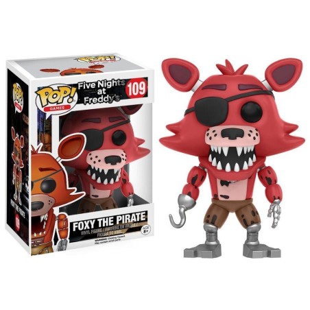 FIVE NIGHTS AT FREDDY'S - POP N° 109 - Foxy The Pirate 