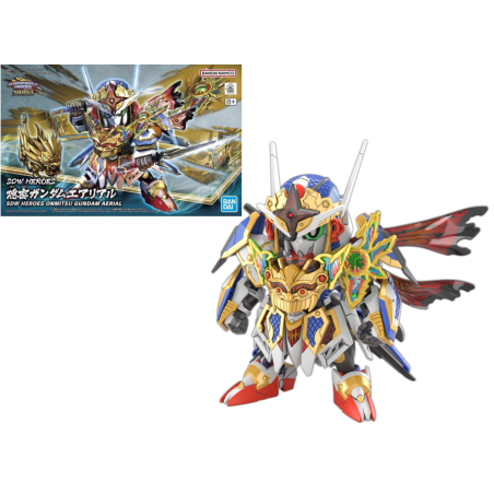 GUNDAM - SDW Heroes Onmitsu Gundam Aerial - Model Kit 