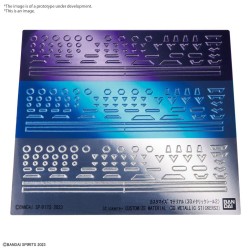 30MM - Customize Material (3D Metallic Stickers 2) - Model Kit 2