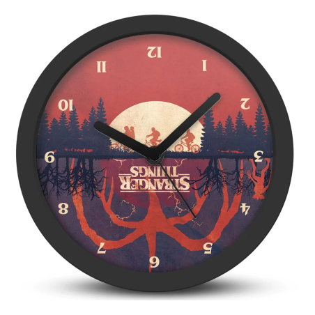 STRANGER THINGS - Upside Down - Horloge de bureau 16cm 