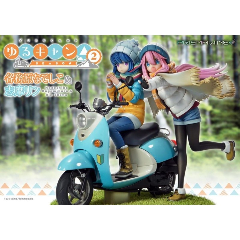 AU GRAND AIR - Nadeshiko & Rin - Statuette Prisma Wing 24cm 