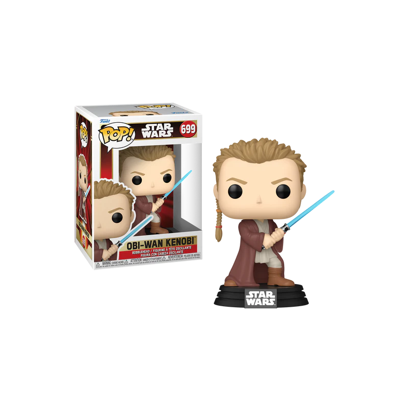 STAR WARS 1 - POP Star Wars N° 699 - Obi-Wan (Jeune) 