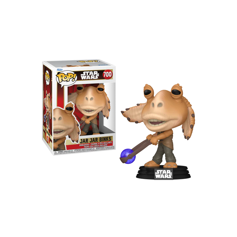 STAR WARS 1 - POP Star Wars N° 700 - Jar Jar Binks avec Boule Booma 