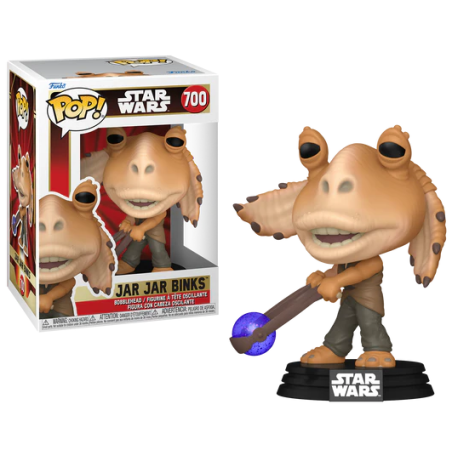 STAR WARS 1 - POP Star Wars N° 700 - Jar Jar Binks avec Boule Booma 