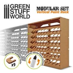 Présentoir Modulaire pour Peinture - VERTICAL 17ml 2