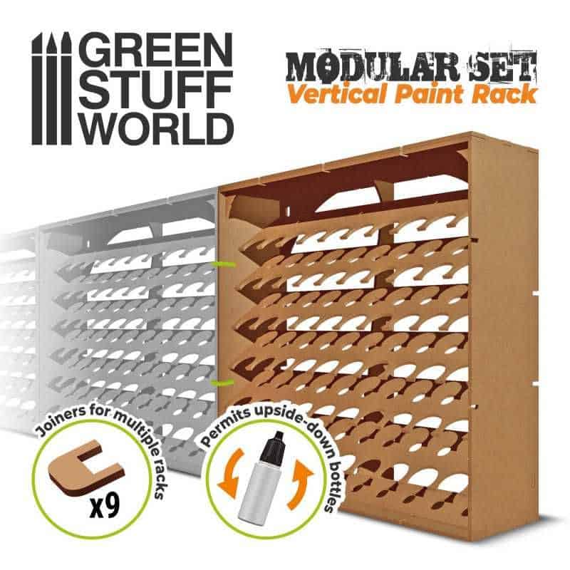 Présentoir Modulaire pour Peinture - VERTICAL 17ml