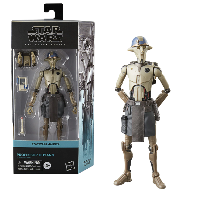STAR WARS AHSOKA - Professeur Huyang - Figurine The Black Series 15cm 