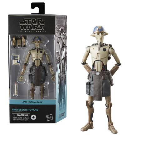 STAR WARS AHSOKA - Professeur Huyang - Figurine The Black Series 15cm 