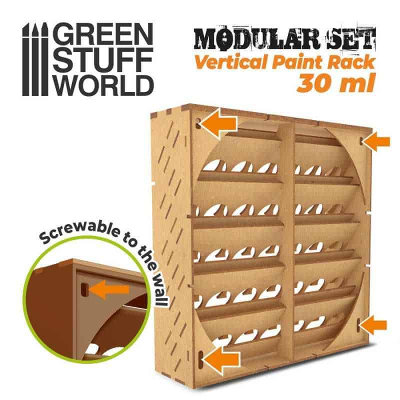 Présentoir Modulaire pour Peinture - VERTICAL 30ml