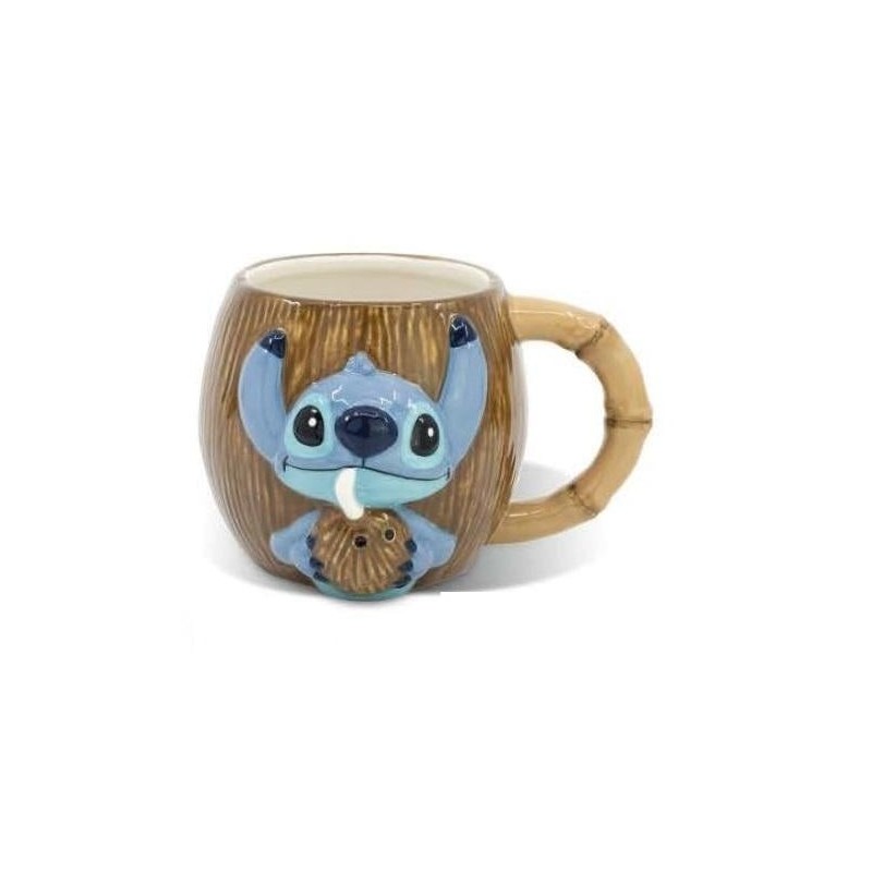 STITCH - Noix de Coco - Mug 3D - 414 ml 