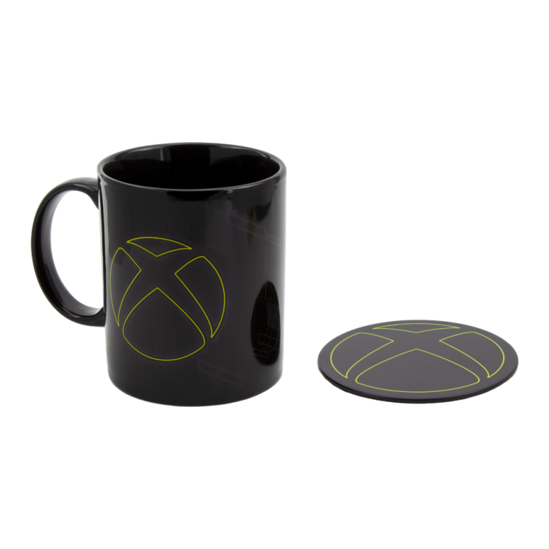 XBOX - Xbox - Mug + Sous-Verre en métal 