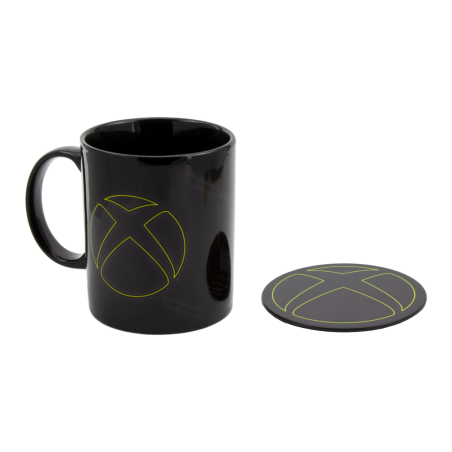 XBOX - Xbox - Mug + Sous-Verre en métal 