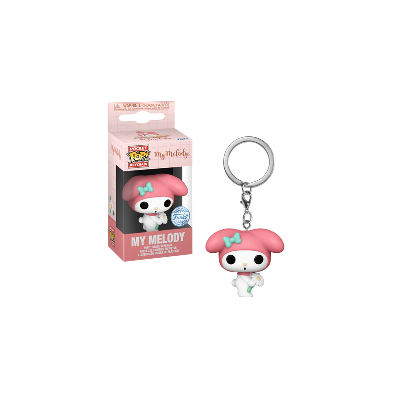 HELLO KITTY - Pocket Pop Keychains - My Melody (Spring Time) 