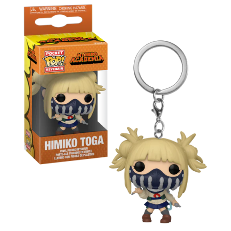MY HERO ACADEMIA - Pocket Pop Keychains - Toga with Face Cover 