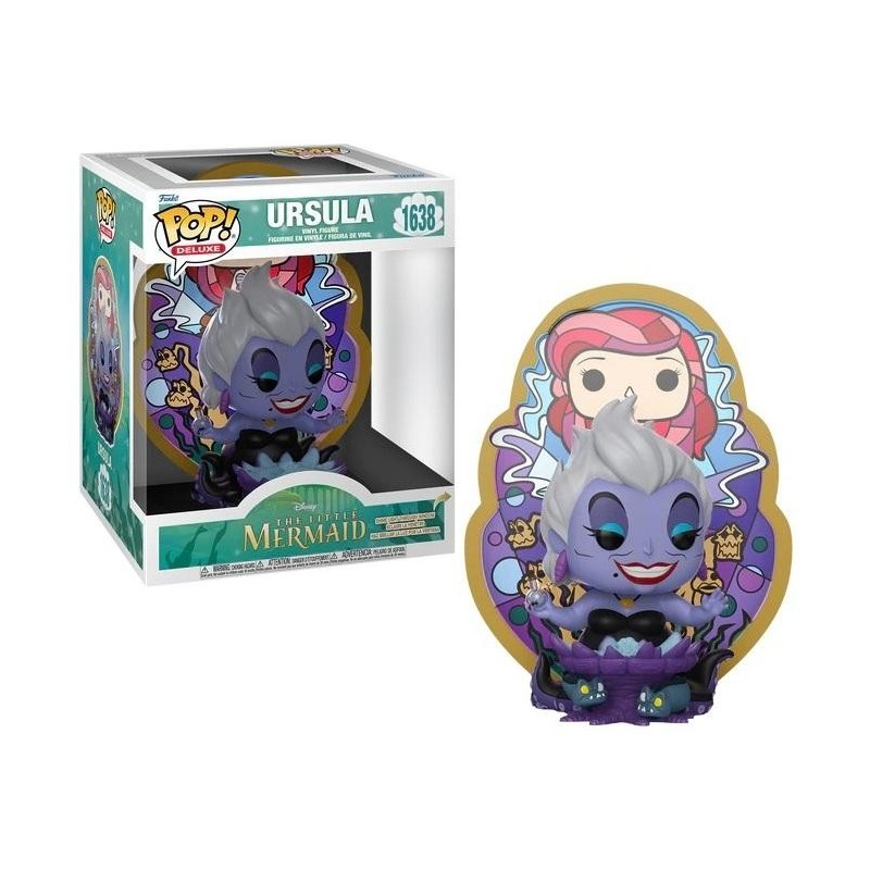 LA PETITE SIRENE - POP Deluxe N° 1638 - Ursula (Stained Glass) 