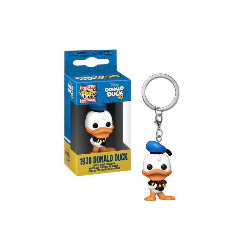DONALD DUCK 90TH - Pocket Pop Keychains - Donald Duck (1938) 