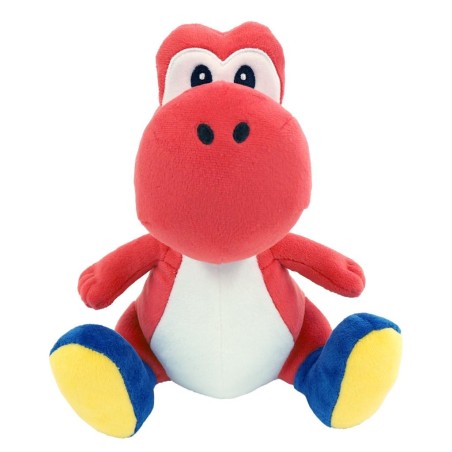 SUPER MARIO - Yoshi Rouge - Peluche 20cm 