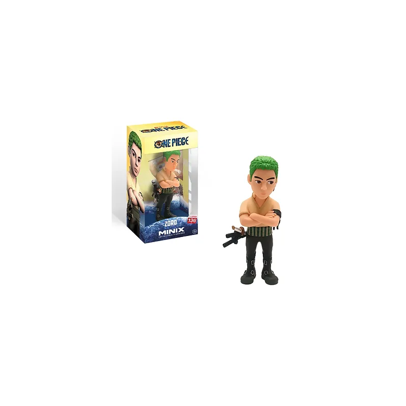 ONE PIECE - Zoro Roronoa - Figurine Minix # 12cm 
