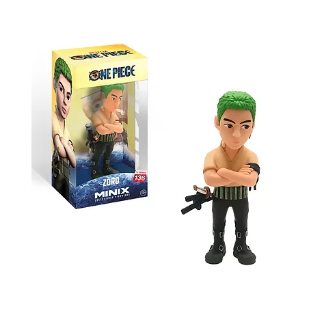ONE PIECE - Zoro Roronoa - Figurine Minix # 12cm 