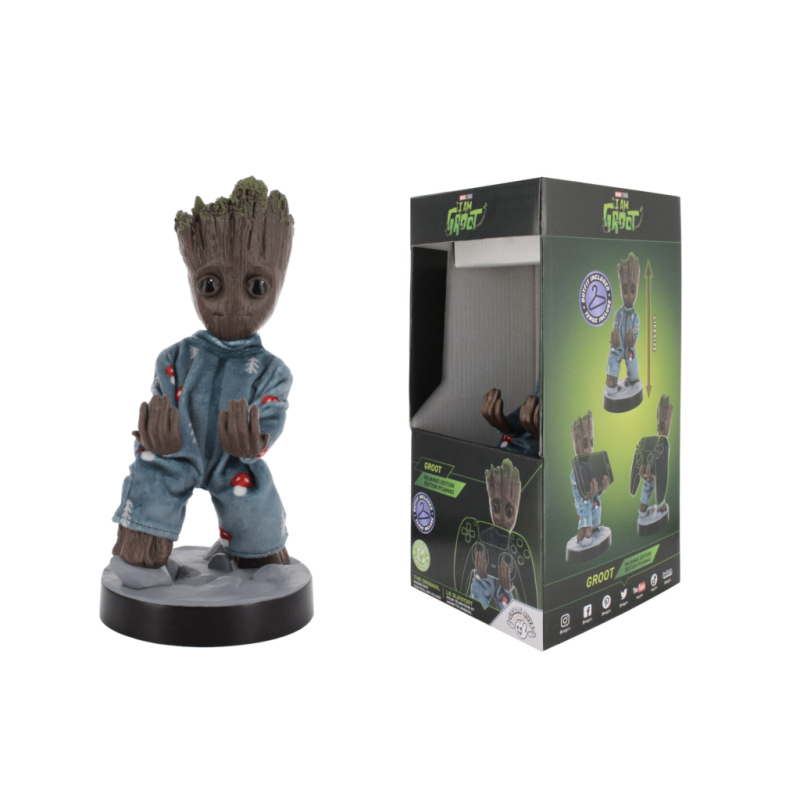 GROOT - Pyjama - Support Manette & Portable - 20cm 