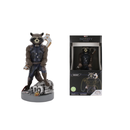 MARVEL - Rocket - Support Manette & Portable - 20cm 
