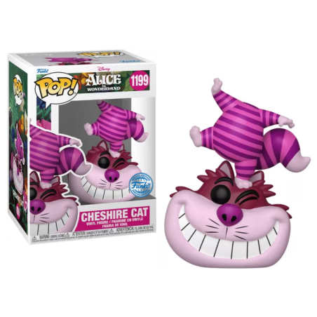 ALICE IN WONDERLAND - POP N° 1199 - Chat du Cheshire avec Chase 